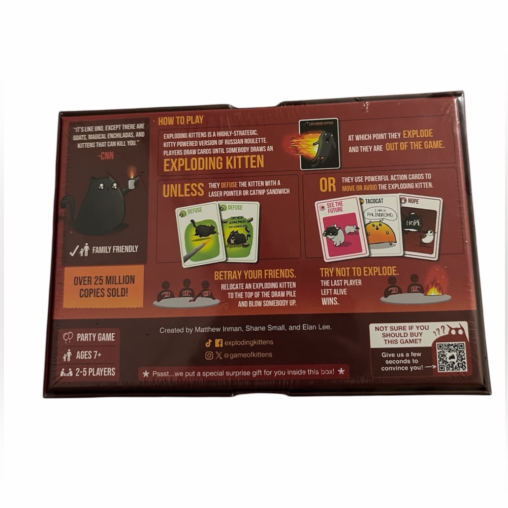 Exploding Kittens Card Game - Picture 2 of 2